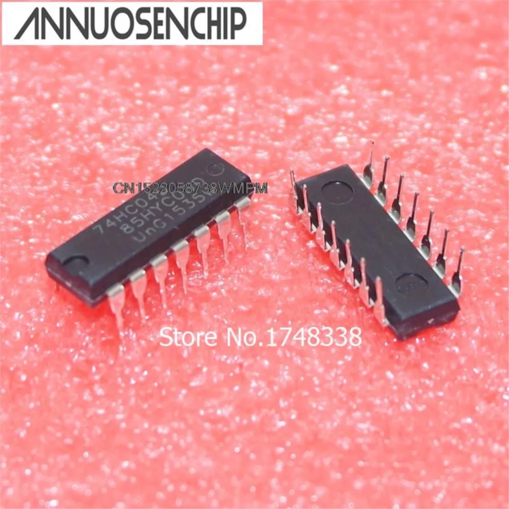 100PCS New and Original  DIP14 SN74HC04 DIP 74HC04D 74HC04N 74HC04  SN74HC04N