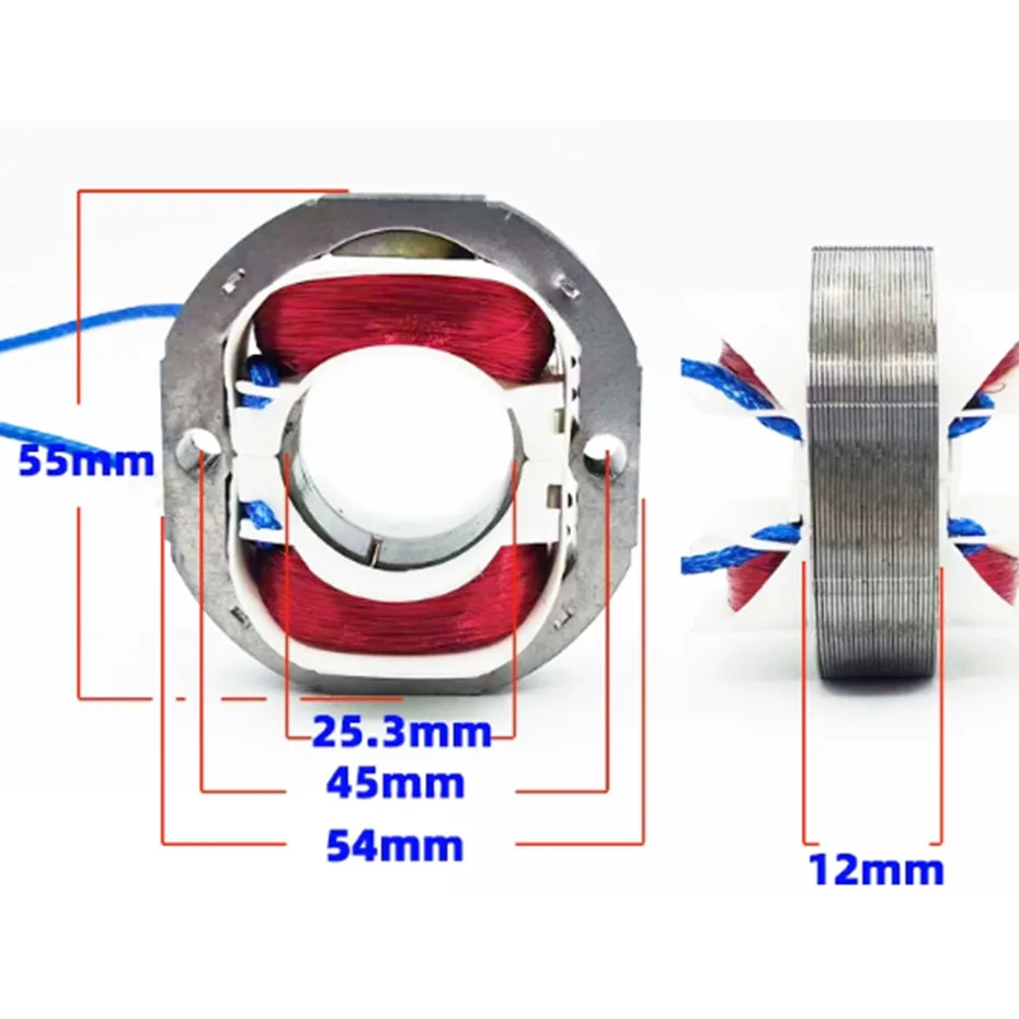 Air fryer motor YJF61/13/16/20 universal 220V shielded pole asynchronous motor fan accessories