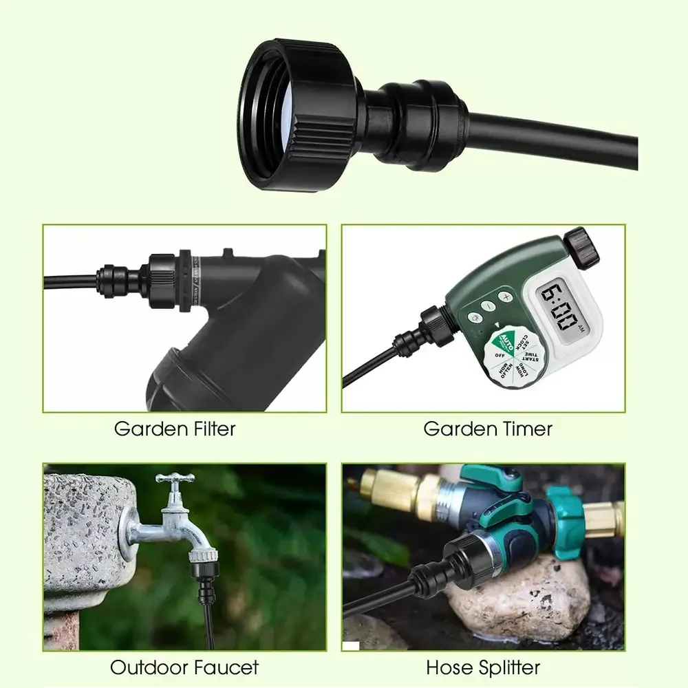رذاذ فوهة الري التبريد الترطيب إزالة الغبار نظام الغابات المطيرة العالمي رذاذ الرش