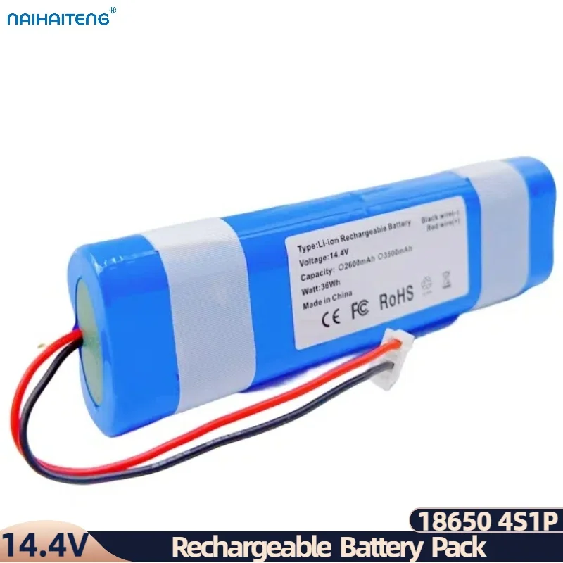 14,4 V 14,8 V 2600 mAh 3500 mAh Für Staubsauger Ecovacs Roboter DK41 DK43 DX33 DX55 DV33 wiederaufladbare Li-Ion Akku Großhandel