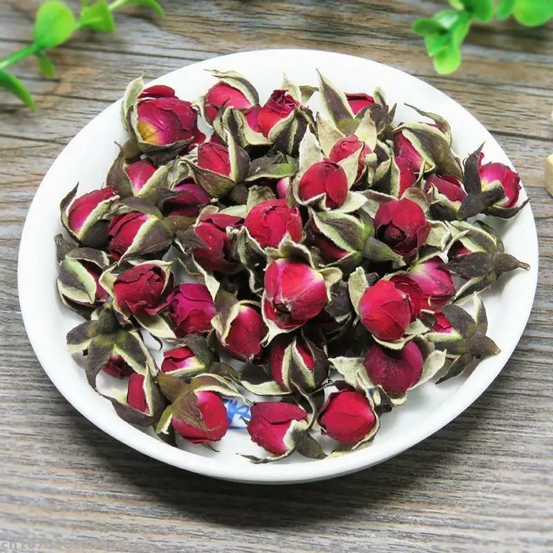 High Quality Natural Bulk Small Roses Dried Flowers Rose Buds For Resin Production Bath Candles Soap Wholesale Diy