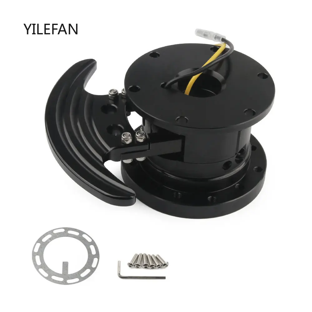

Tilt Flipped Racing Steering Wheel Quick Release Hub Kit Removable Adapter
