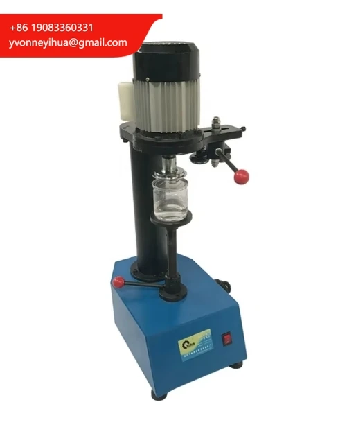 

Hot Selling TDFJ-160 Manual Cans And Tins Capping Machine With Handle Electric Provided PLC Pull Ring Plastic Bottles Machine