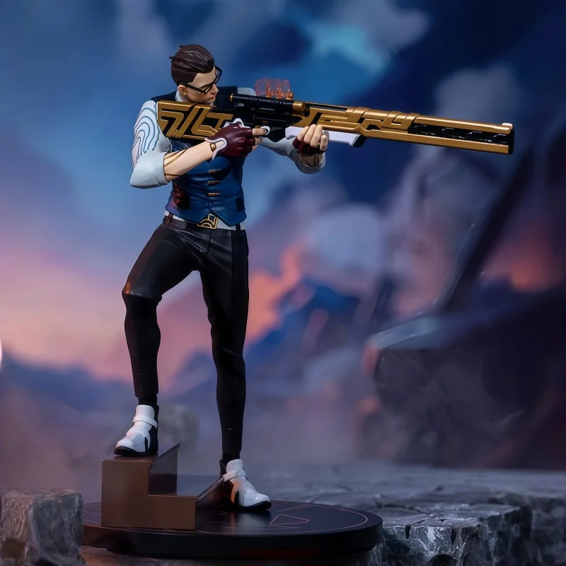 

Fearless Contract Valoran Thamberle 1:8 Scale Anime Action Figure Desktop Decoration Classic Collectible Gift Series Ornaments