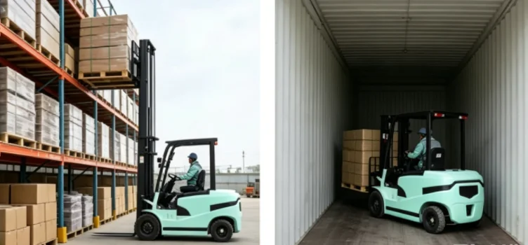 CE Certification Support OEM 3 Ton Forklift 1-3 Ton Height 6m High Reach Electric Forklift