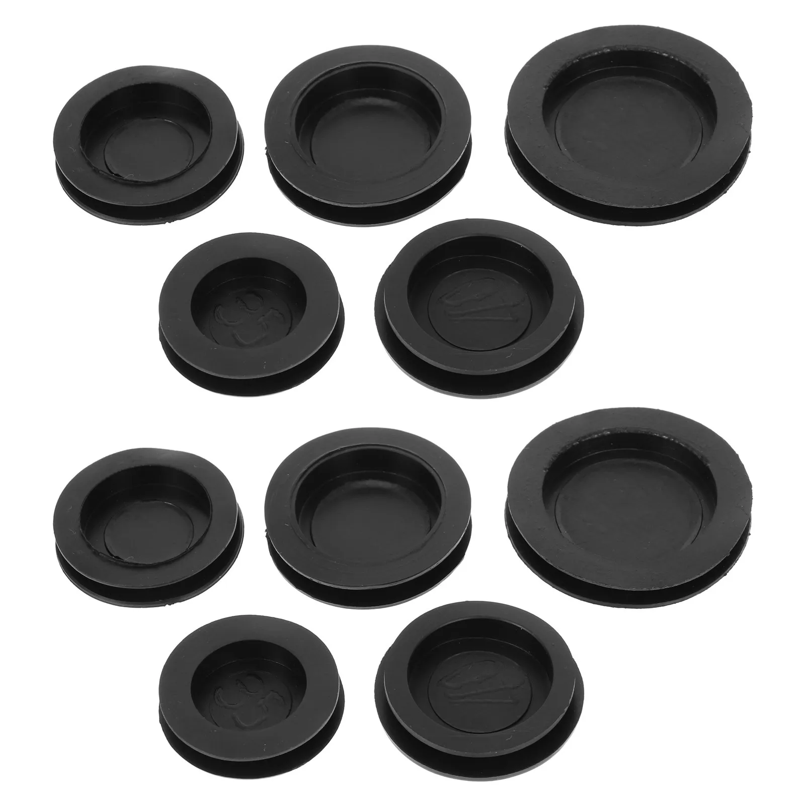 10 Stuks Spaarpot Zachte Rubberen Stoppers Ronde Stekkers Gemakkelijk Verwijderen Geldbesparende Doos Vervanging Covers Veilige Muntpot Bodemafdichting