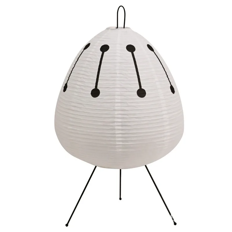 

Rice paper lamp simple homestay bedroom three feet floor lamp hotel bedside table decorative desk lamp warm