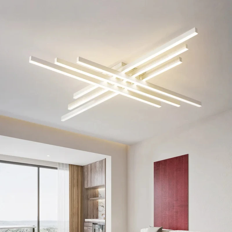 

Nordic Minimalist Modern Bedroom Grand Duplex Villa Hall Dining Room Kitchen Bedroom Lighting Decoration Ceiling Light