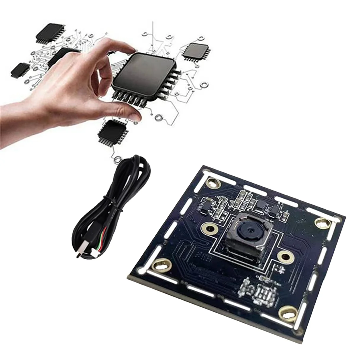 B16C OV5693 Camera Module 5MP Auto Focus Face Recognition USB Driver-Free for Raspberry Pi/Orange Pi Camera