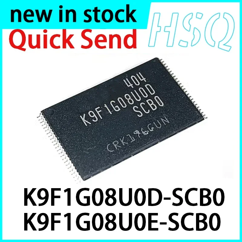 1PCS New K9F1G08U0D-SCB0 K9F1G08UOD-SCBO K9F1G08UOE-SCBO 128MB Chip in Stock