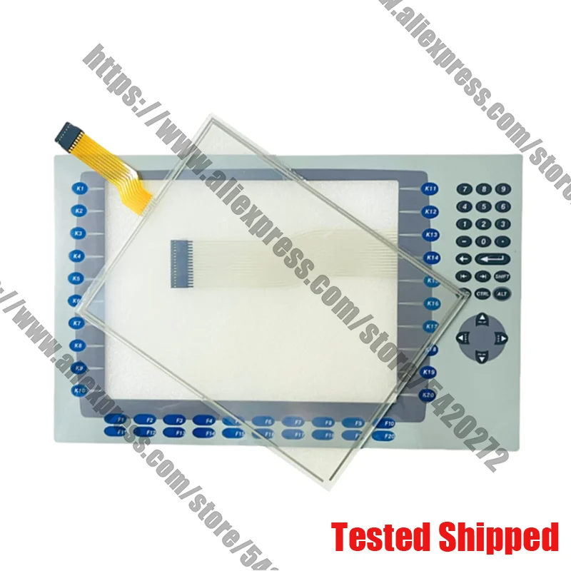 

New Plus 1250 2711P-RDB12C 2711P-RDB12CX Touch Screen Button Film