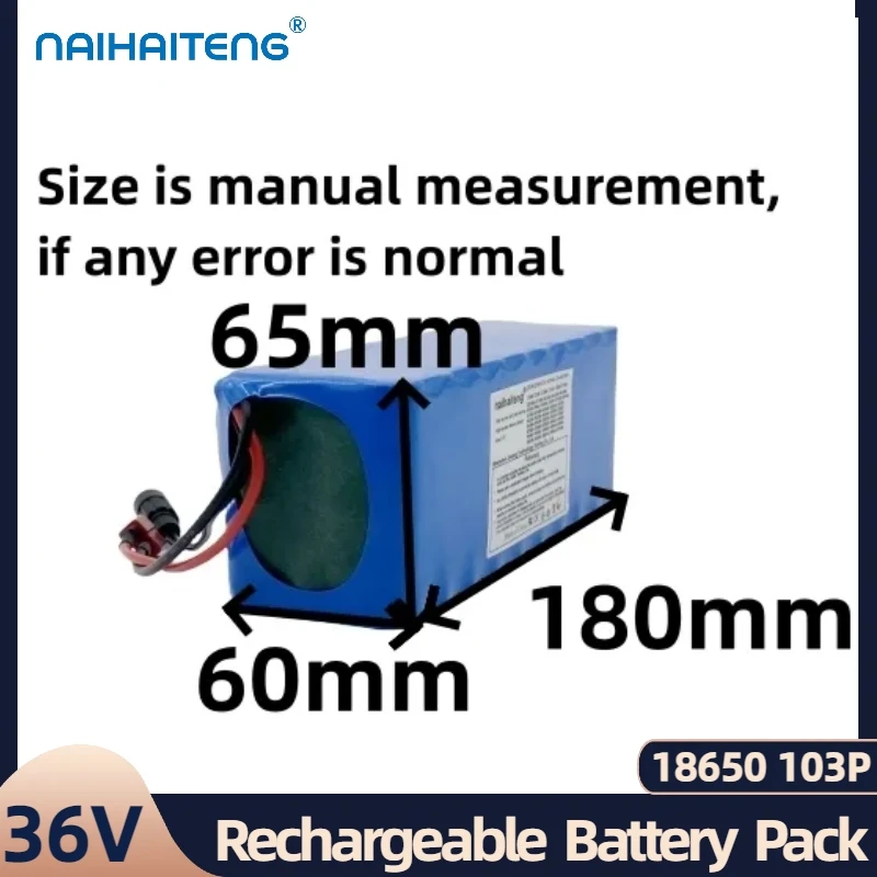 36V 10S 3P 8a 10a 18650 Oplaadbare Lithium Li-Ion Batterij Voor Algemene Opvouwbare Aangepaste Voertuigen Aanpasbaar En Groothandel