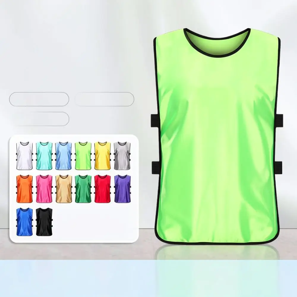 High Performance Training Bibs Football Team Sport Mesh Vests Quick Dry Pinnies For Outdoor Fitness Match Apparel