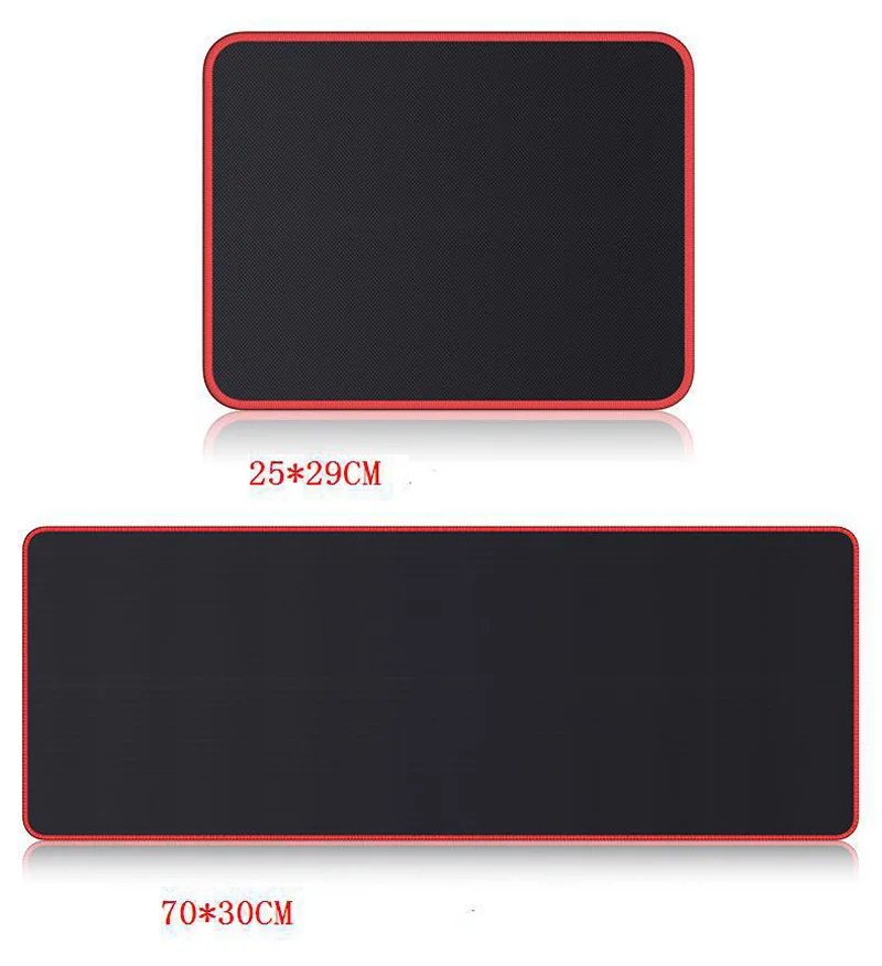 Keyboard Mouse Pad Gaming PC Computer Mousepad Large Gamer Desk Mat Black Pads Play 21*25CM 25*29CM 30*70CM 40*90CM
