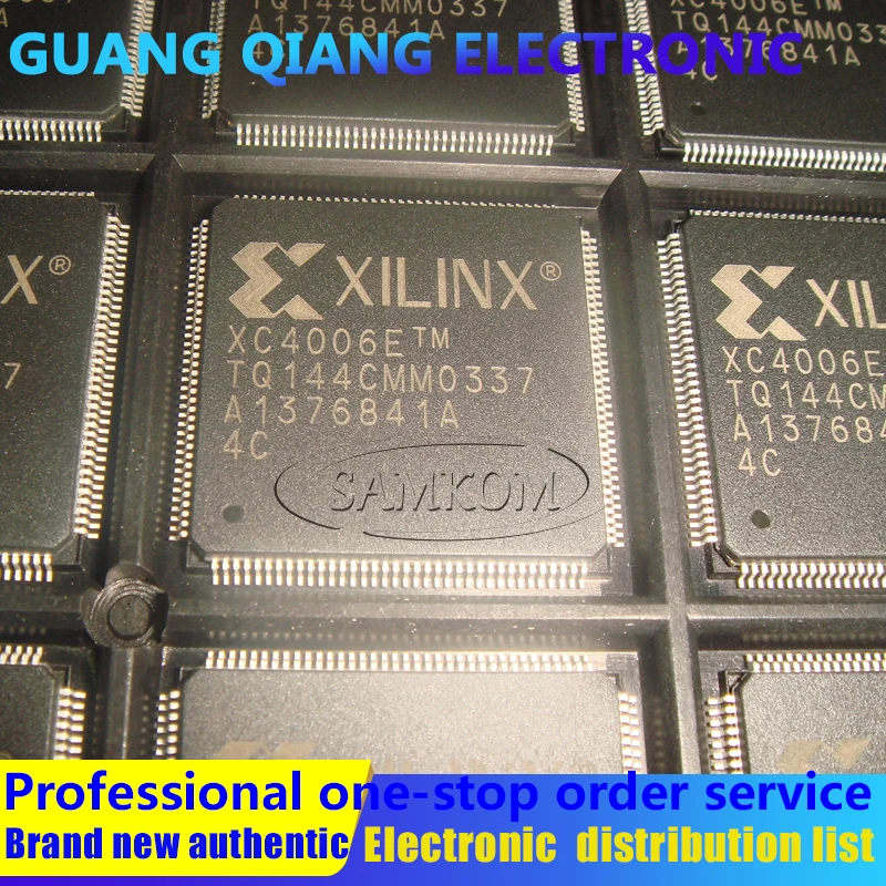 

1PCS XC4006E-4TQ144C IC FPGA 113 I/O 144TQFP