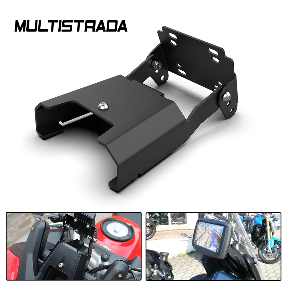 

GPS Phone Navigation Bracket USB Charging Support For Ducati Multistrada 1260/S/Enduro/Enduro Pro/Pikes Peak/D/Air/GT 2018-2021
