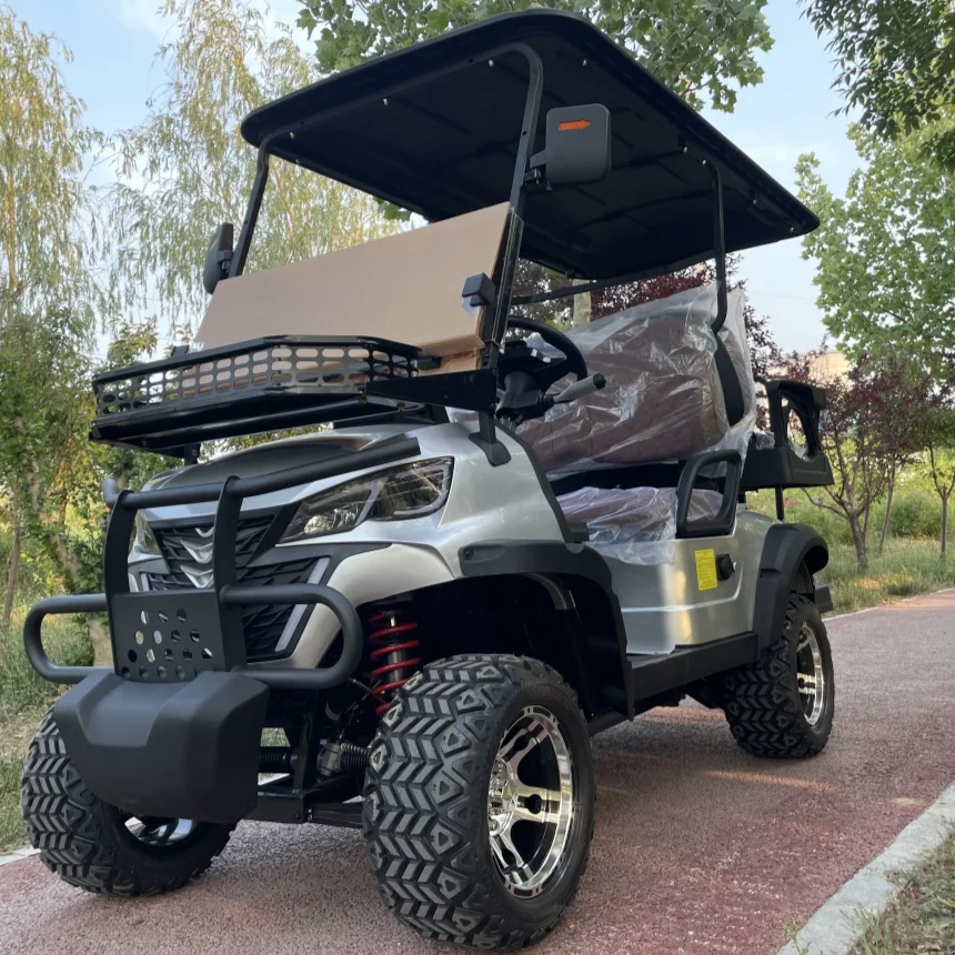 2025 New Tourist 4 Wheeler Golf Cart 72V Lead-Acid Battery And Lithium Battery Optional Powered Street Legal Electric Golf Cart