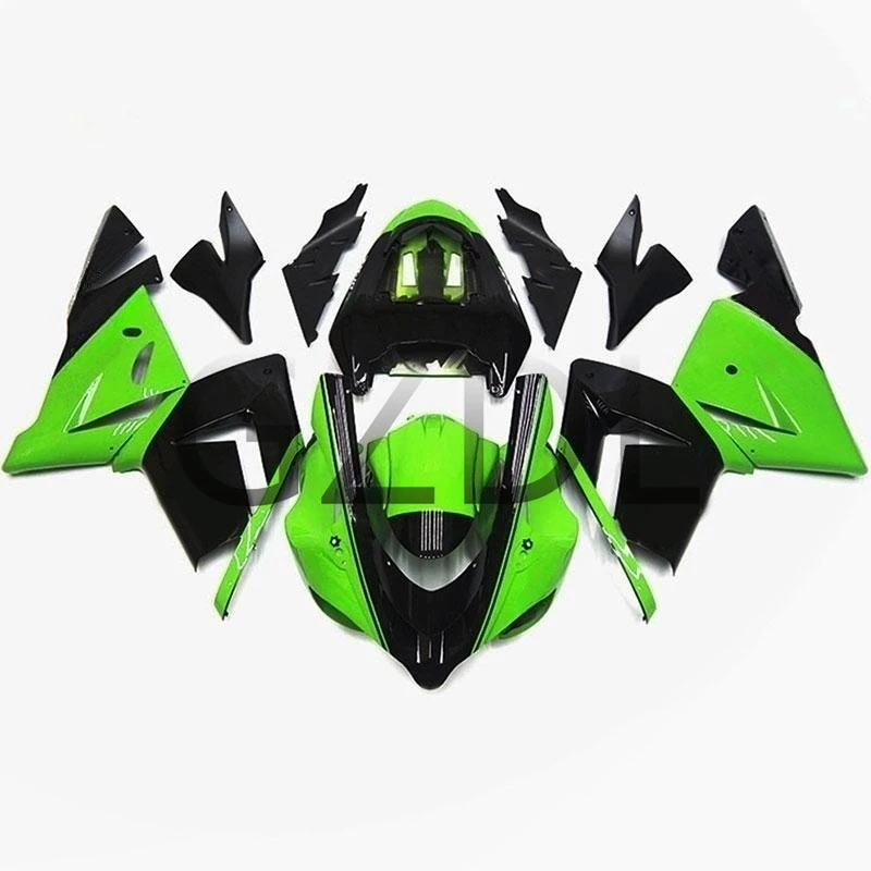 For Kawasaki Ninja ZX10R ZX 10R ZX-10R 2004 2005 Motorcycle Fairing Kit ABS Plastic Injection Body Body kits Accessories zxmt