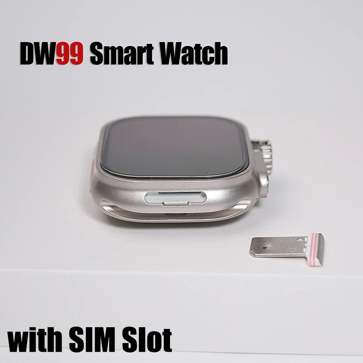 DW99 S9 Ultra Smart Watch 2.2 inch  Amoled Screen 180° Rotating Camera App Download 128GB Updated Android 9.0 Smartwatch Men