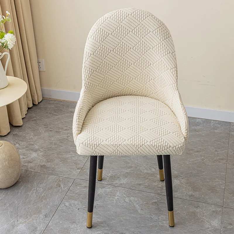 Polar Fleece Halve Cirkel Fauteuil Hoezen Stretch Eetkamerstoel Cover Kantoorstoel Hoezen Keuken Bruiloft Banket Hoezen