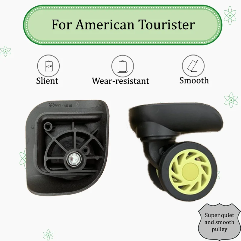 For American Tourister  85A Business Travel Professional Wheel Set - Ultra-Quiet Design High-Strength Wear-Resistant Design