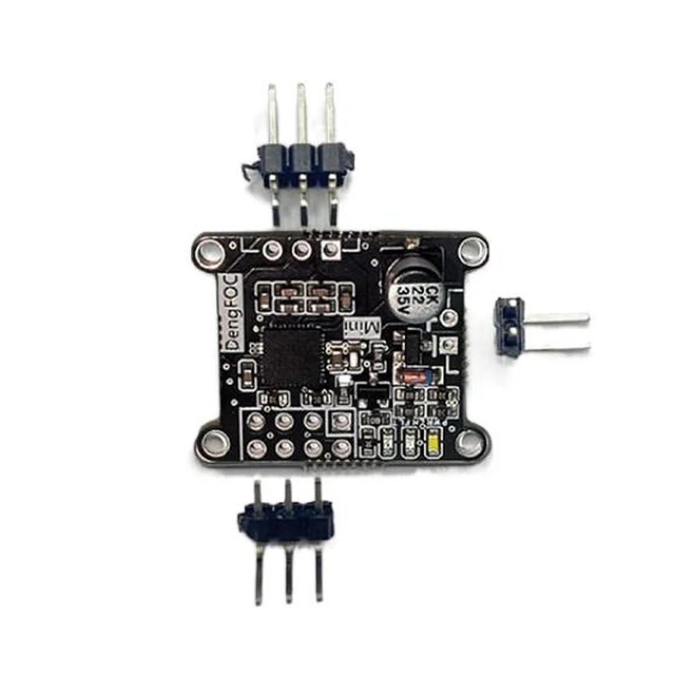 

DengFOC-Mini 8-35V BLDC Motor Drive Board FOC 2.5A DRV83131 Chip Motor Drive FOC Controller PWM Output Pin with Indicator Light