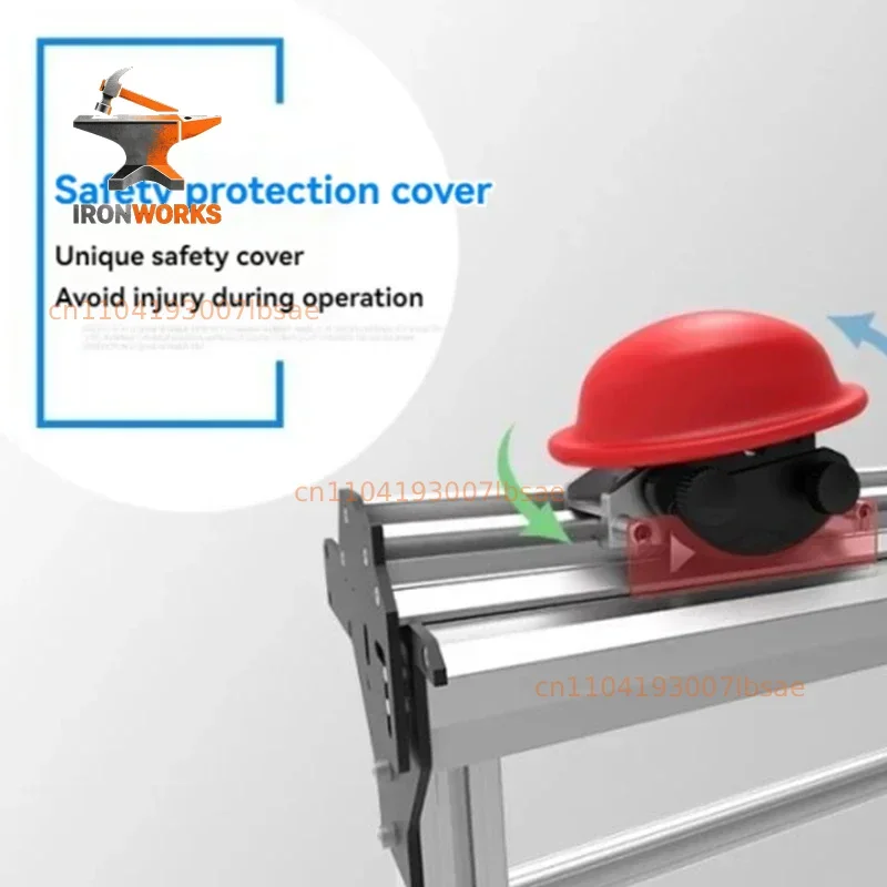 220v Electric 1.5M Cutting PVC Sheet Slitter Machine Blade Manual Crosscutting Machine   With Smooth Incision