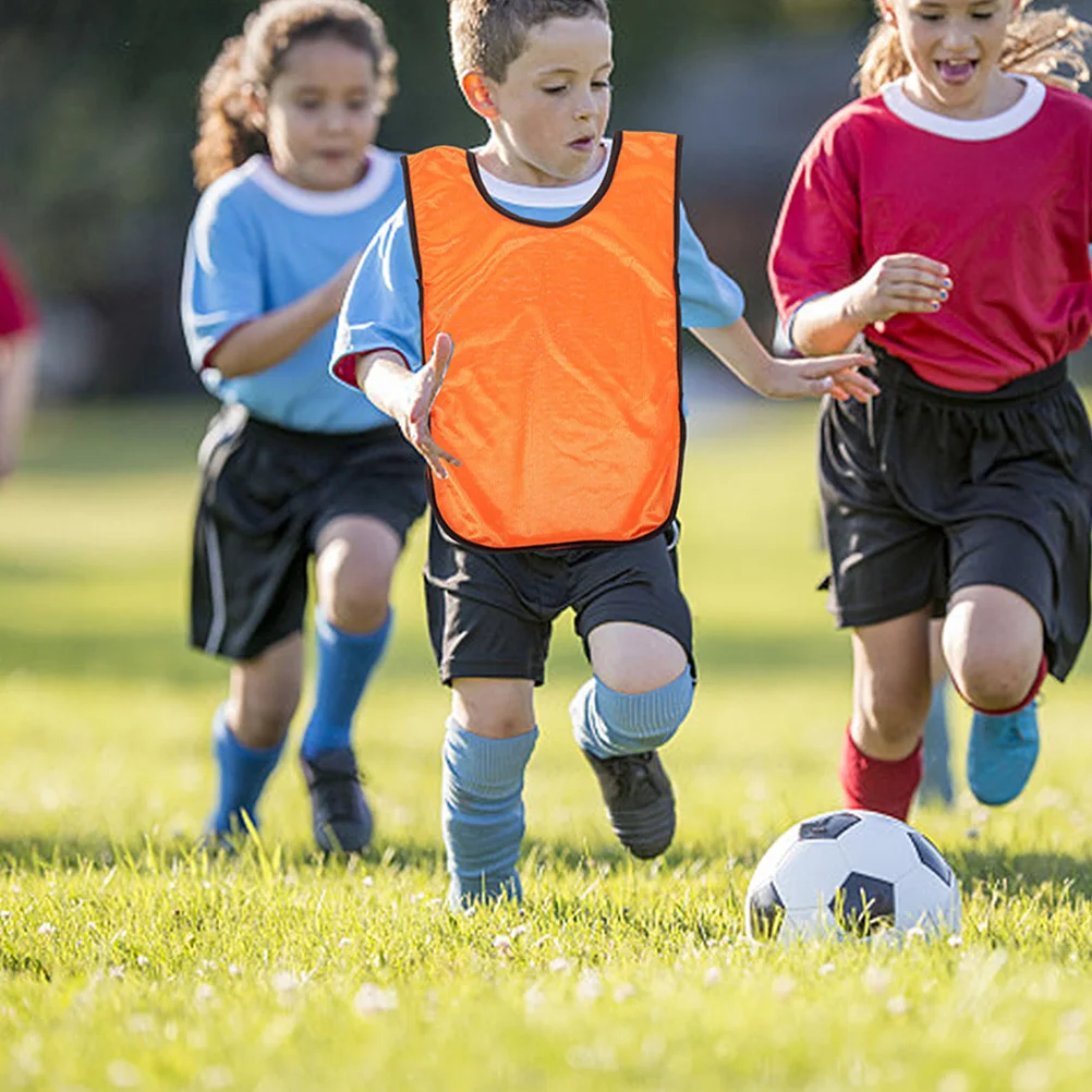 

8Pcs Breathable Soccer Vests Quick-Dry Training Pinnies Lightweight Sports Jerseys for Basketball Football