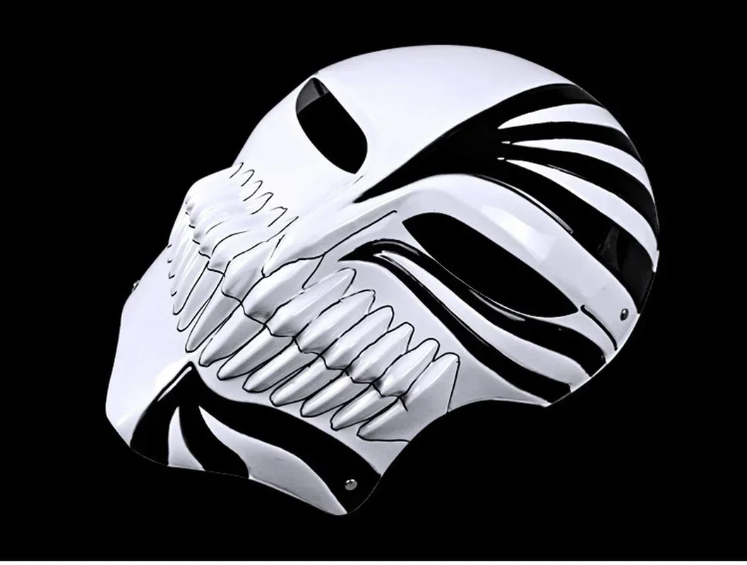 Cartoon Tod Ichigo Kurosaki Bleach Maske Weihnachten Tanz Maskerade Party Cosplay Halloween Coole Maske Geschenk für Männer Junge Spielzeug