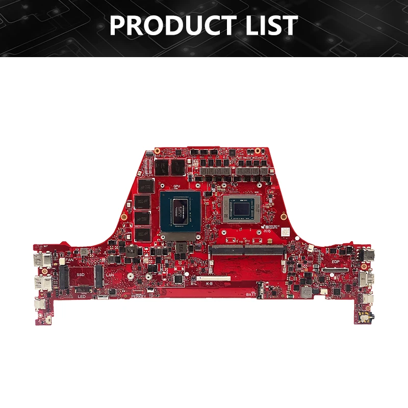 GA401I Mainboard For ASUS ROG Zephyrus G14 GA401IV GA401IU GA401IVC Laptop Motherboard CPU With R5 R7 R9 GTX1660Ti/V6G