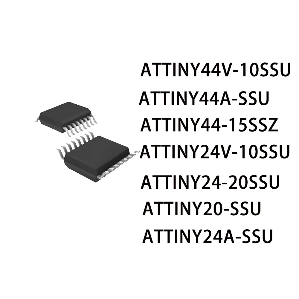 5Pcs ATTINY24A SSU ATTINY44 15SSZ ATTINY44A SSU ATTINY44V 10SSU ATTINY20 SSU ATTINY24 20SSU ATTINY24V 10SSU SOP-14 IC Chip Stock