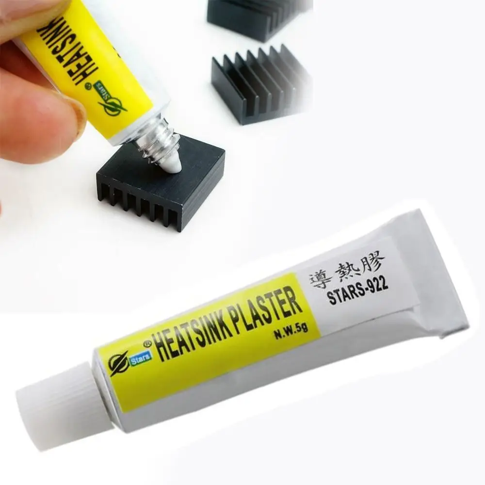 

5g STARS-922 Heatsink Plaster Thermal Grease Adhesive Cooling Paste Strong Adhesive Compound Glue For Heat Sink Thermal Grease