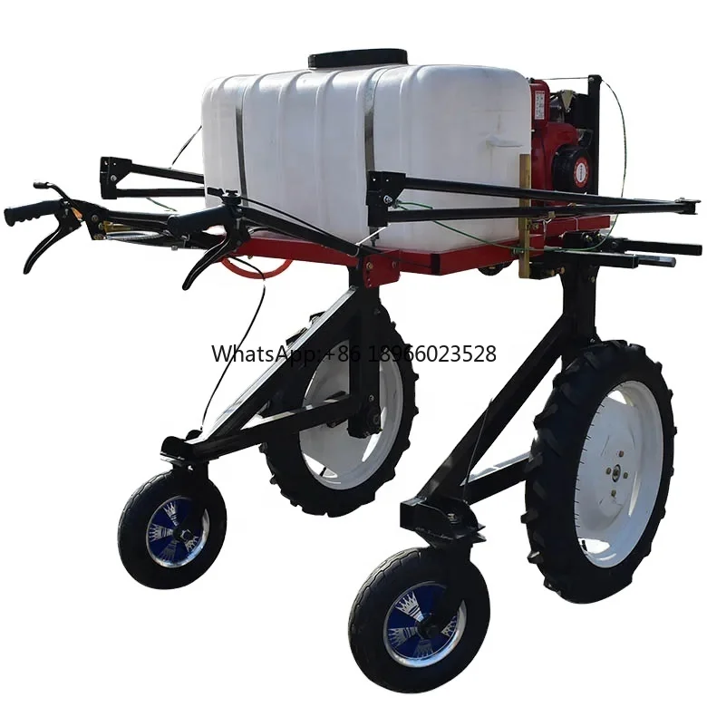 High Productivity Hand Push Sprayer for Paddy Dry Fields New Type with Pump Engine Motor Gear Bearing Gearbox Core Components