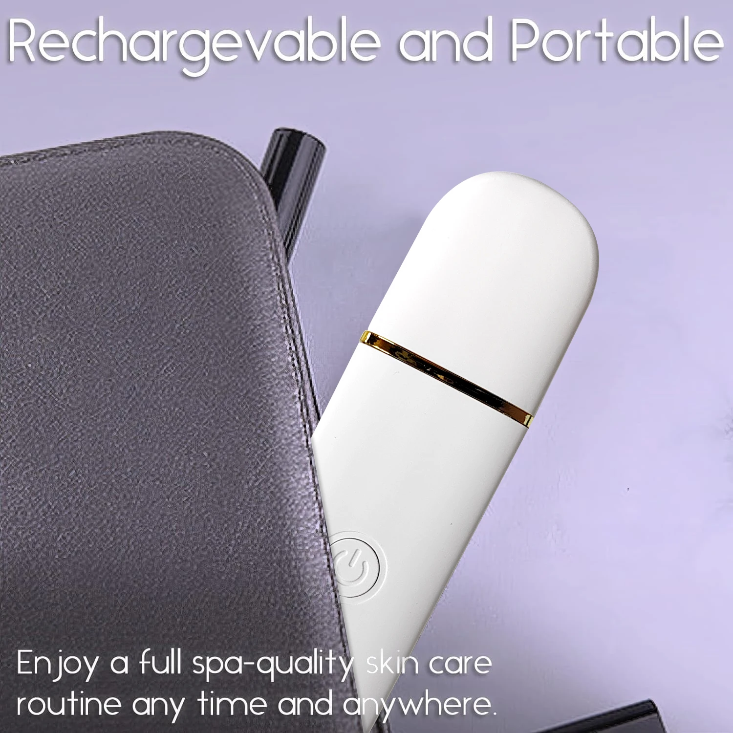 スマートライブラリーワイヤレス黒ずみ除去毛穴クリーナー充電式スクラバー防水電動フェイススパチュラ4モード付き