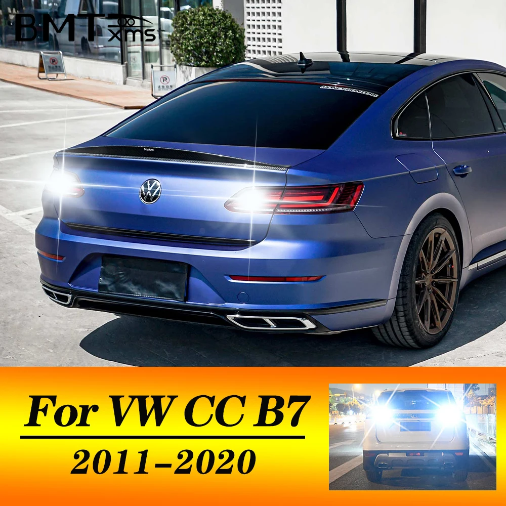 BMTxms 2 uds T15 W16W LED Canbus bombilla de luz de marcha atrás lámpara de respaldo para VW Volkswagen CC B7 (358) Coupé 2011-2020 2012 2013 2014 2015