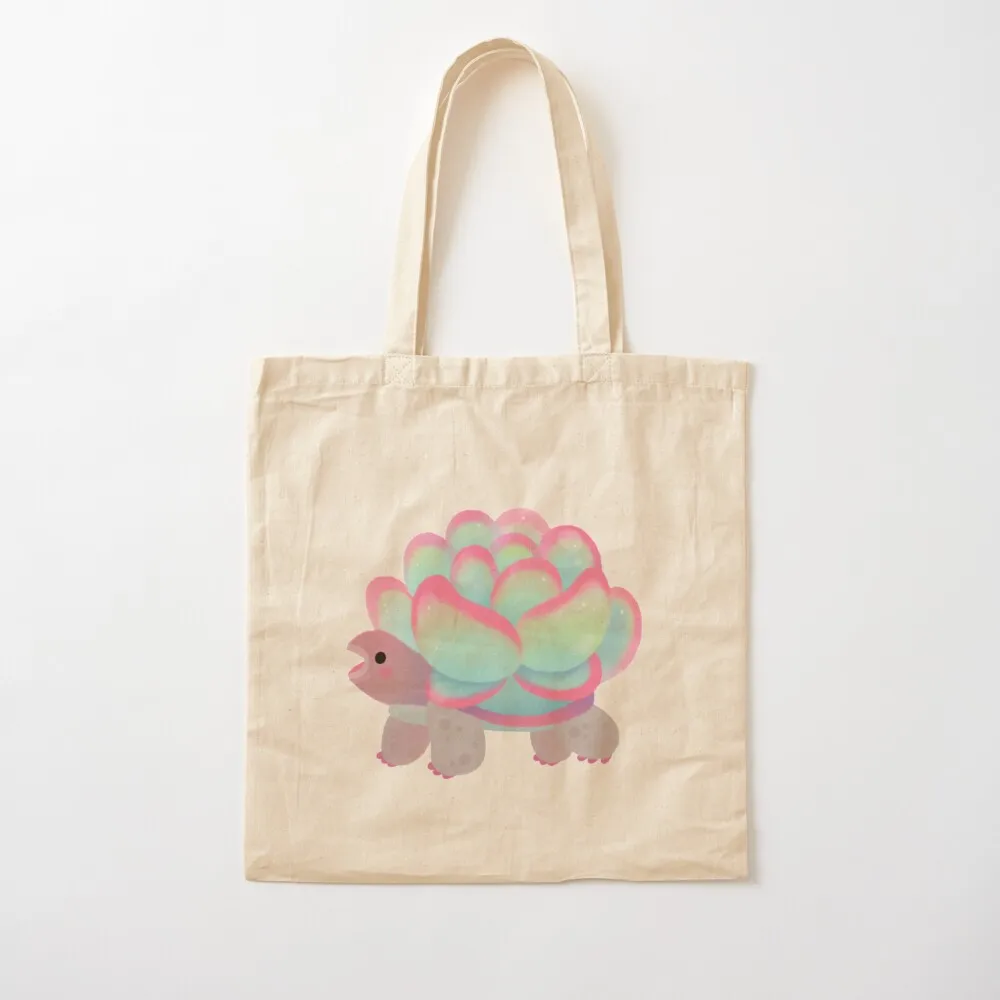 

Cactus tortoise Tote Bag canvas shopping bag cloth bag woman reusable shopping bags Portable shopping Canvas Tote