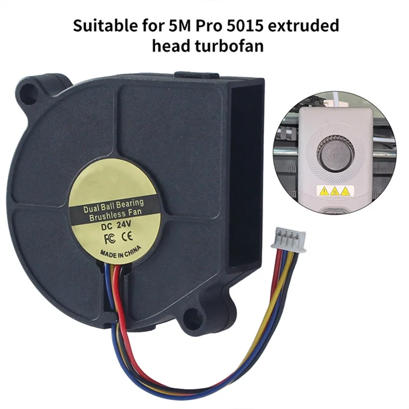 

- Вентилятор охлаждения экструдера ABAB для вентилятора Flashforge Adventurer 5M Pro для экструдера 5M Pro Hotend