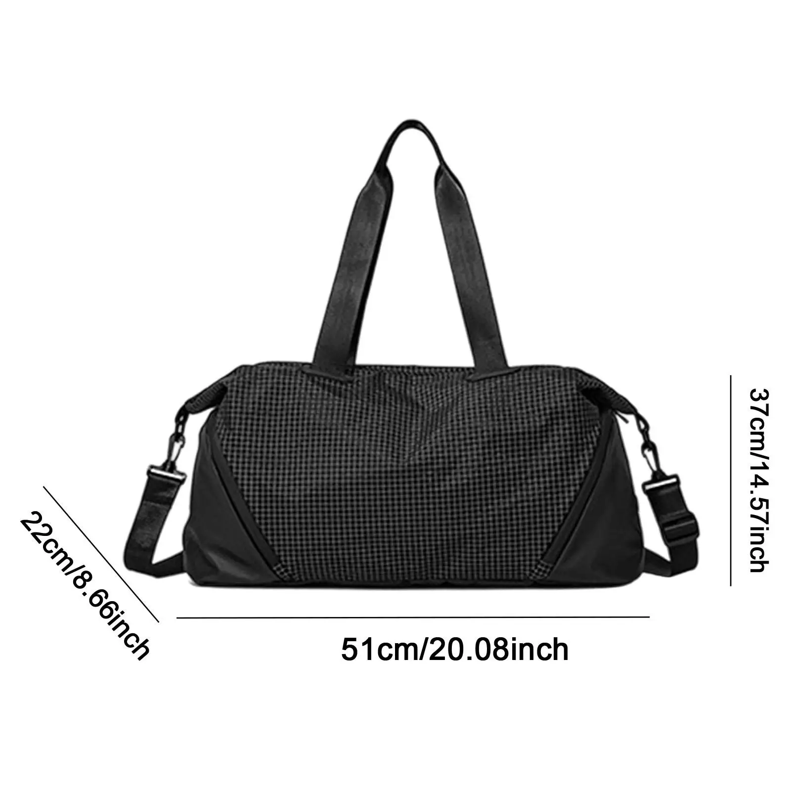 

Sports Gym Bag Duffel Bags Adjustable Shoulder Strap Wear Resistant Handbag