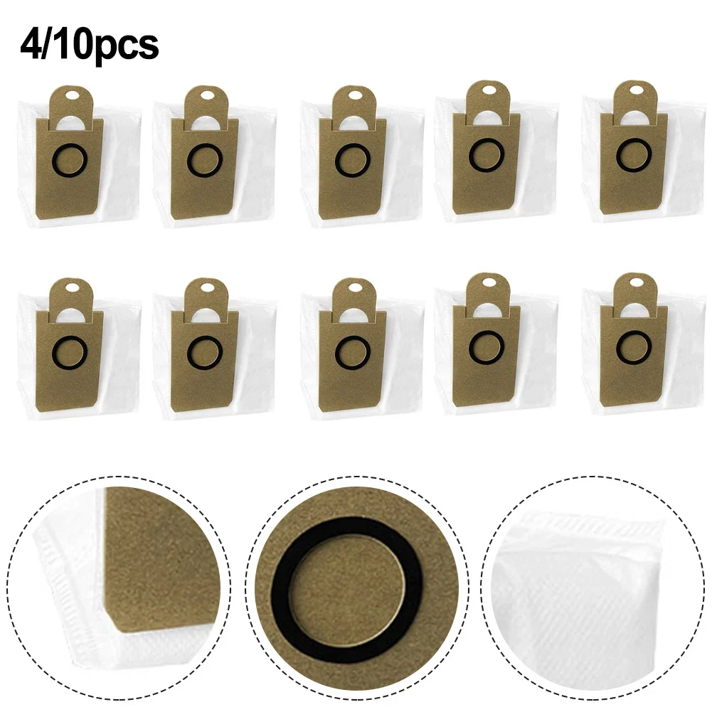 

4/10 Pcs Dust Bags Replacement For Aonus I8 Robot Vacuum Cleaner Spare Parts Accessories Dust Bag Home Appliance Parts