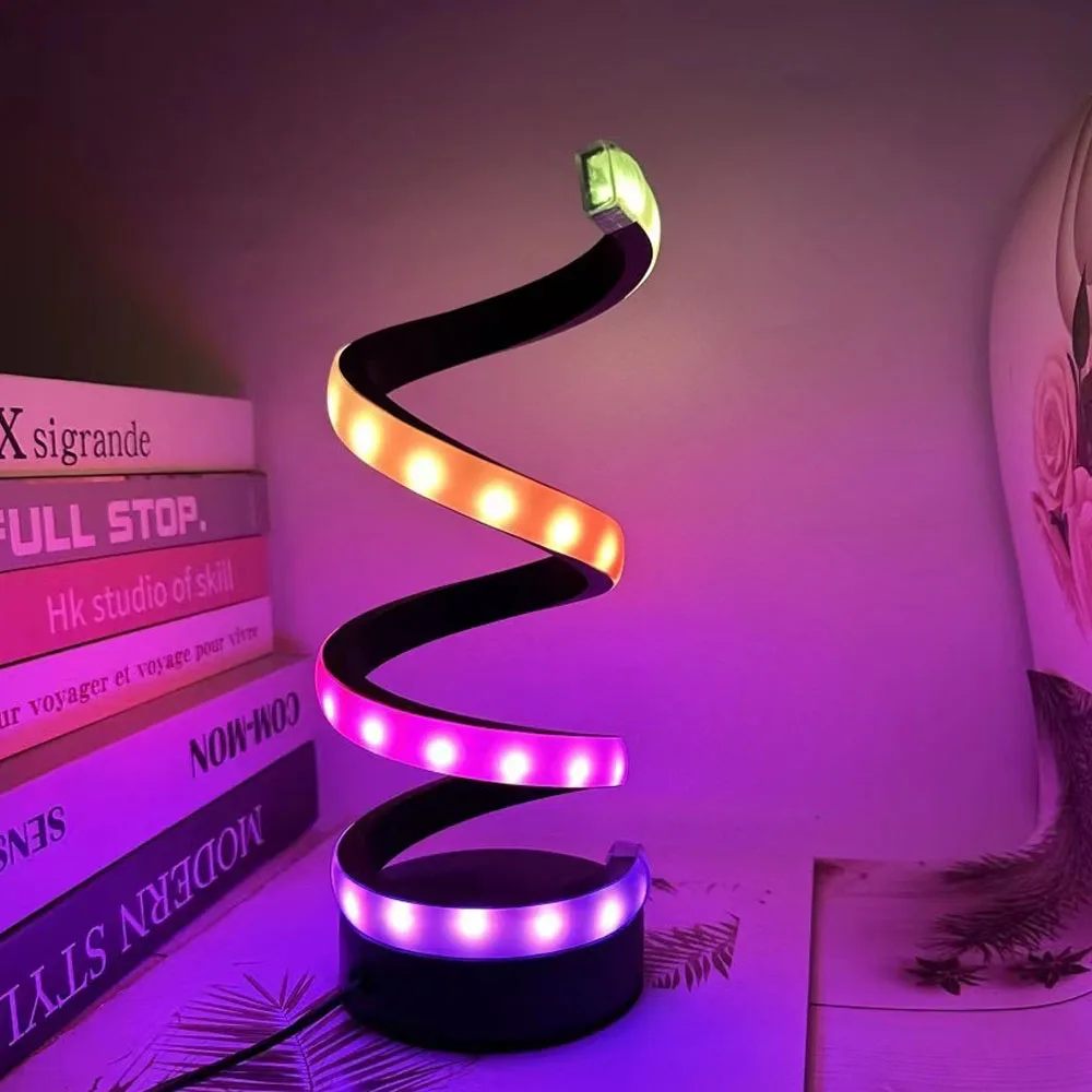 DC5V USB RGBIC study desktop decoration TV computer background light RGB LED nightlight Bedroom bedside lamp