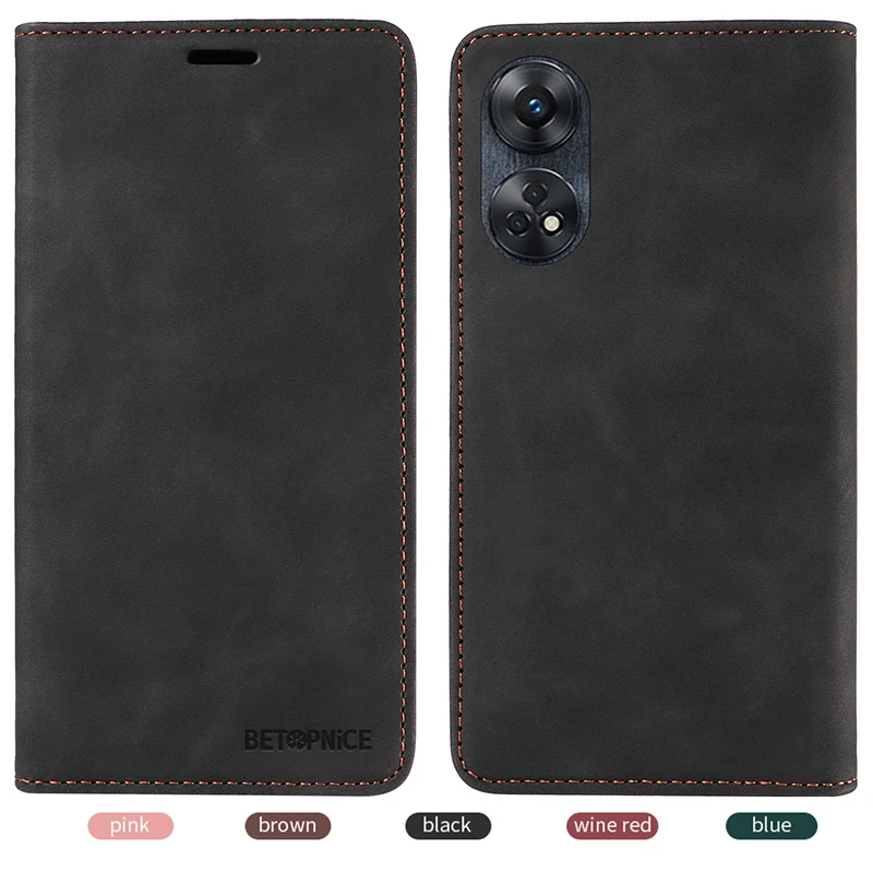 

Магнитный чехол-кошелек Reno8 для OPPO Reno 8T 4G, кожаный откидной чехол для OPPO Reno 8 Pro Plus 5G Fundas, чехол для телефона с слотом для карты