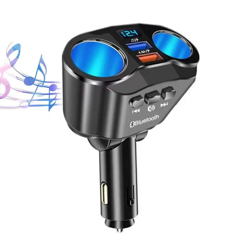 

Fm Wireless Car Wireless Car Adapter With 90 Rotatable Design Wireless FM Radio Adapter Music Player FM Transmitter Car Kit With