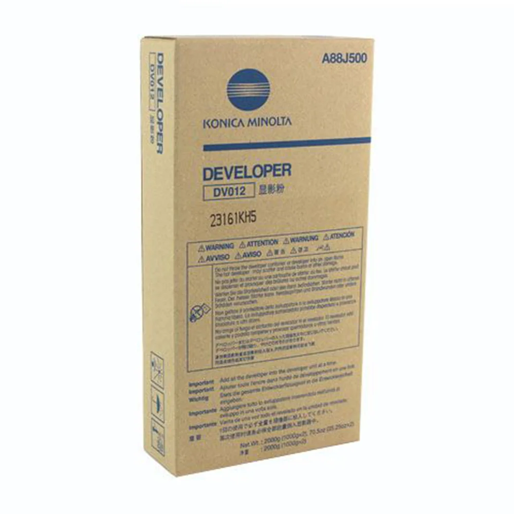 DV012 Original Black Developer For Konica Minolta Bizhub Pro 1100 AccurioPrint 2100 DV012K Developer Powder 2000g