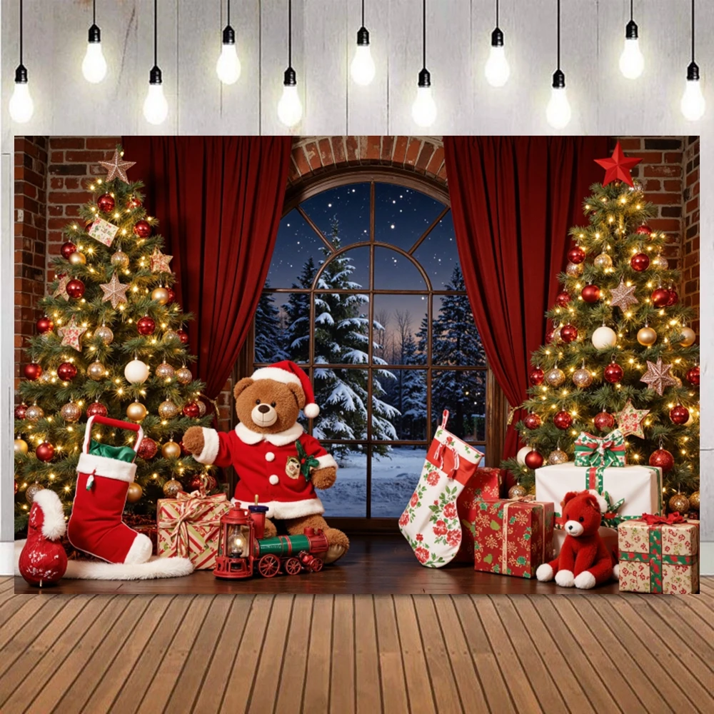 pano-de-fundo-para-fotografia-de-natal-arvore-de-natal-lareira-guirlanda-meia-preto-inverno-feriado-festa-decoracao-banner-fundos-de-fotos