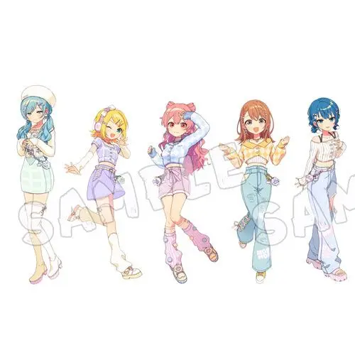 مشروع Sekai أنيمي موموي إيري الاكريليك حامل نموذج الشكل تأثيري لوحة حامل توبر الكرتون عيد ميلاد المشجعين هدية الكريسماس