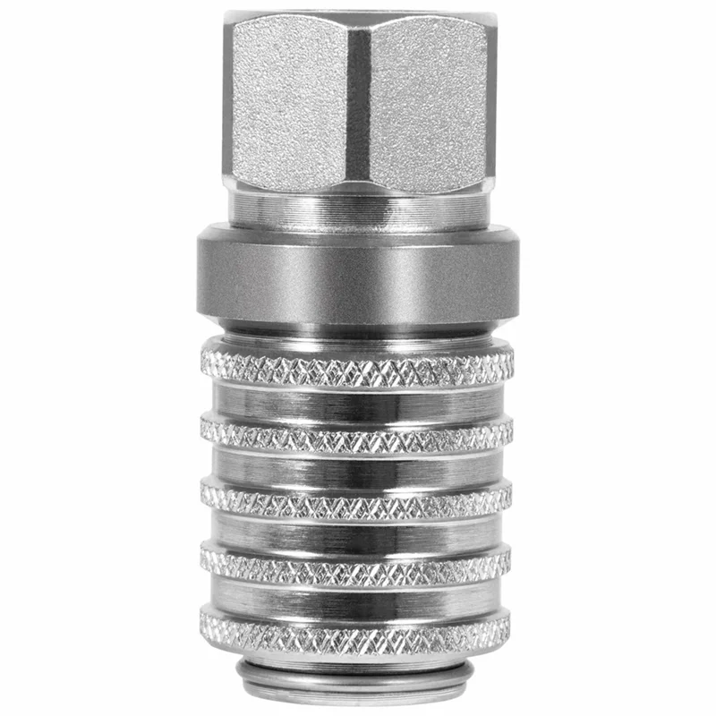 

Quick Connect Coupler PD242 Series PD Steel Hydraulic Test Port And Diagnostic Equipment With Female Pipe Thread