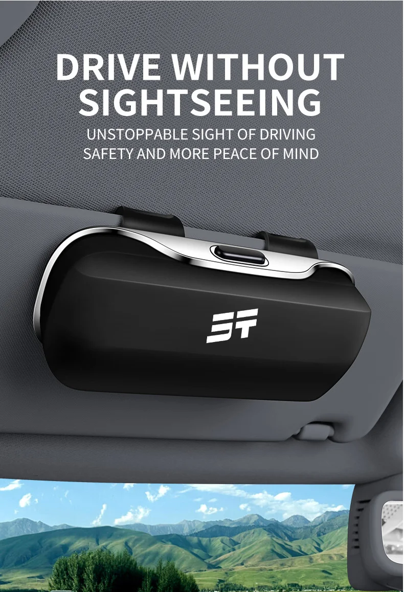 

Jetour T2 T1 X70 Plus Dashing 2024 2025 Accessories Car Visor Sunglasses Car Glasses Case Glasses Holder Clip Box