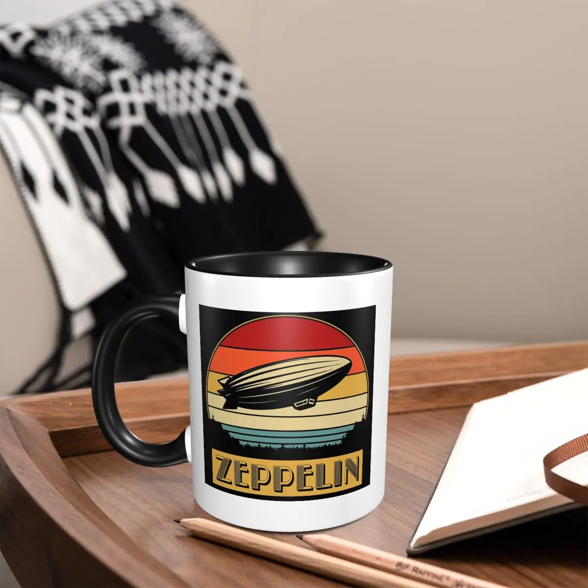 

Кружка Led Zepelin, забавные керамические кофейные чашки, чайные кружки, чашка для молока, посуда для напитков, подарок для друзей