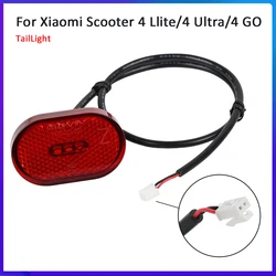 Rear Tail Light Brake TailLight Set for Xiaomi Electric Scooter 4/4 Lite Ultra GO MI4 Safety Warning Rear Mudguard Fender Lamp