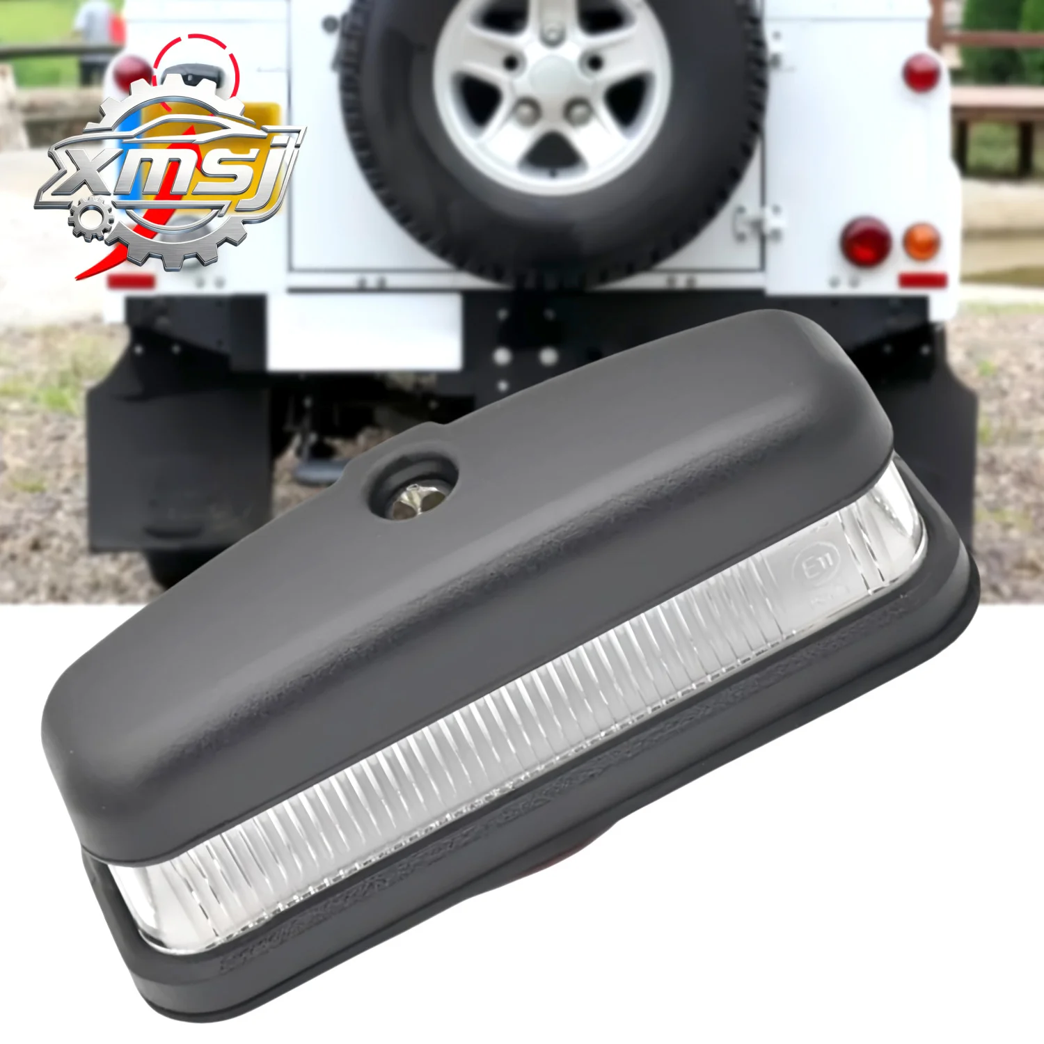 Placa de lámpara de número de licencia trasera LED para Land Rover Series 2 2A 3 Defender 90 110 130 1987-2016 XFC 100550   PRC7